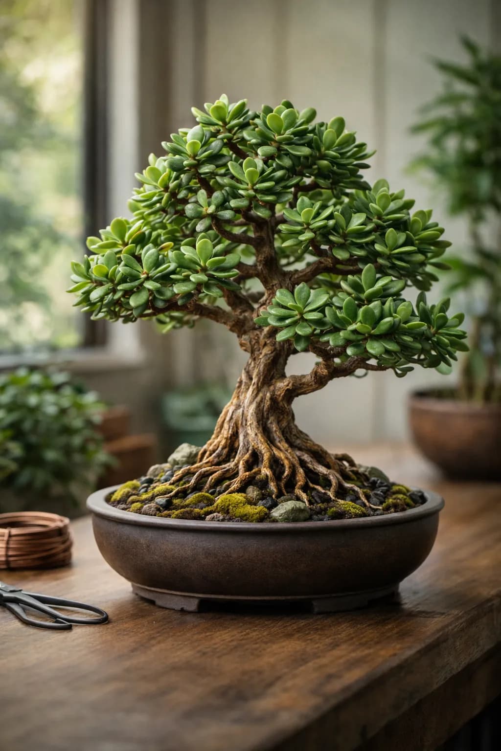 Jade Plant Bonsai